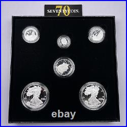 2021 American Silver Eagle Collection Limited Edition Proof Set 6 Coin Type 1 2