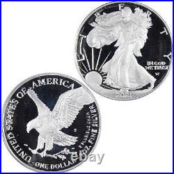 2021 Limited Edition American Eagle Silver Proof Set OGP SKUCPC2162