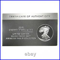 2021 Limited Edition American Silver Eagle Proof Set OGP SKUCPC6423