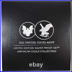 2021 Limited Edition Silver Proof Set American Eagle OGP SKUCPC2162