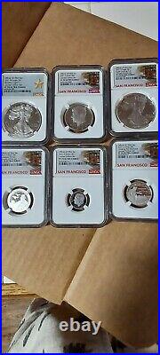 2021 Limited Edition Silver Proof Set NGC PR70