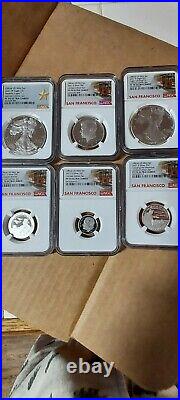 2021 Limited Edition Silver Proof Set NGC PR70