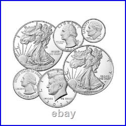 2021 Limited Edition Silver Proof Set US MINT 21RCN OGP COA ASE Eagle
