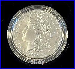 2021 Morgan Silver Dollar New Orleans O Privy Mark US Mint Box & COA