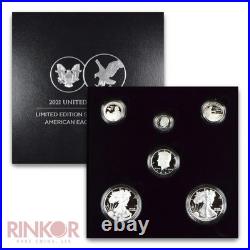 2021-S Limited Edition Silver 6-Coin Proof Set (Box and CoA)