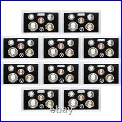 2021 S Partial Proof Set 10 Pack Kennedy Dime 99.9% Silver Nickel Cent Dollar