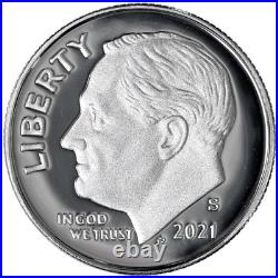 2021 S Partial Proof Set 10 Pack Kennedy Dime 99.9% Silver Nickel Cent Dollar 2021 S Partial Proof Set 10 Pack Kennedy Dime 99.9% Silver Nickel Cent Dollar
