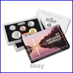 2021-S U. S. Silver Proof Coin Set NGC GEM Proof FDI OGP
