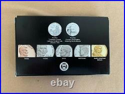 2021 S US Mint ANNUAL 7 Coin SILVER Proof Set with Box and COA