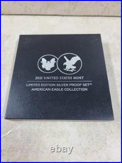 2021-S United States Mint Silver Proof Set with Certificate of Authenticity