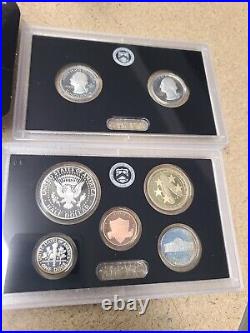 2021 Silver Proof Set U. S Mint Original Government Packaging OGP COA