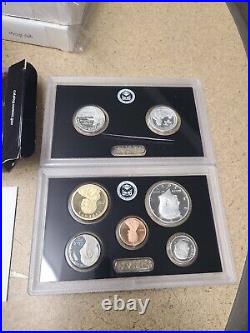 2021 Silver Proof Set U. S Mint Original Government Packaging OGP COA