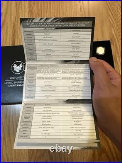 2021 U. S. Mint Limited Edition Silver Proof Set American Eagle Collection 2021 U. S. Mint Limited Edition Silver Proof Set American Eagle Collection