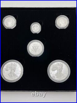2021 U. S. Mint Limited Edition Silver Proof Set American Eagle Collection