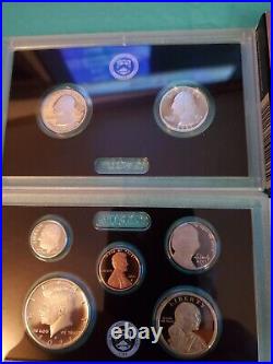 2021 U. S. Mint Silver Proof Set (7) coins total Brand New Box an COA