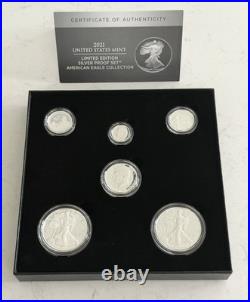 2021 US MINT Limited Edition Silver Proof Set American Eagle Collection Coins