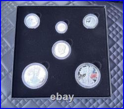 2021 US Mint Edition Silver Proof Set American Eagle Collection OGP COA