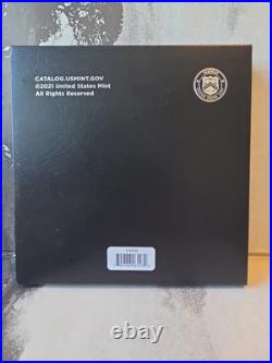 2021 US Mint Limited Edition Silver Proof Set OGP COA 2 Proof Eagles Tuskegee NP