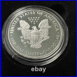 2021 US Mint Ltd Edition SIILVER Proof Set 6 Coins inc. 2x SILVER EAGLES (90591)