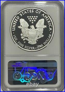 2021 W $1 Ngc Pf70 Proof Silver Eagle Congratulations Set West Point 35th Label