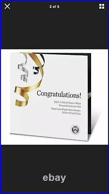 2021 W American Proof Eagle Congratulations Set (21RF) PRESALE