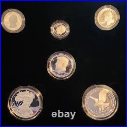 2021 W & S Proof Silver Eagle Limited Edition Proof Set 21rcn In Ogp