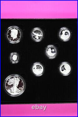 2022 Limited Edition Silver Proof Set Exact Coins In Pics Mint Box & COA 8032