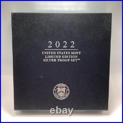 2022 S Limited Edition. 999 Silver Proof 8 Coin Set OGP Mint
