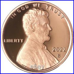 2022 S Proof Set Original Box & COA 10 Coins 99.9% Silver