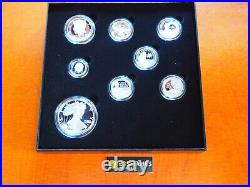 2022 S Proof Silver Eagle Limited Edition Proof Set 22rc In Ogp