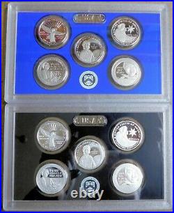 2022 S Silver and Clad American Women Quarters Proof Sets with COA'S & Boxes