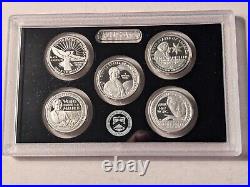 2022-S U. S. MINT SILVER PROOF SET complete with 10 Coins OGP & COA