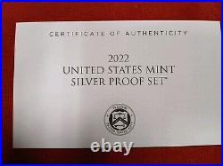 2022-S U. S. Silver Proof Set