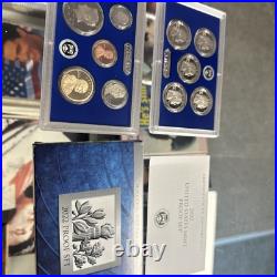 2022-S US Mint Silver Proof Set with COA & Box 10 Coins. 999 United States 2022-S US Mint Silver Proof Set with COA & Box 10 Coins. 999 United States