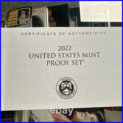 2022-S US Mint Silver Proof Set with COA & Box 10 Coins. 999 United States 2022-S US Mint Silver Proof Set with COA & Box 10 Coins. 999 United States