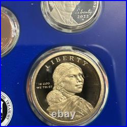 2022-S US Mint Silver Proof Set with COA & Box 10 Coins. 999 United States 2022-S US Mint Silver Proof Set with COA & Box 10 Coins. 999 United States