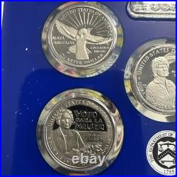 2022-S US Mint Silver Proof Set with COA & Box 10 Coins. 999 United States 2022-S US Mint Silver Proof Set with COA & Box 10 Coins. 999 United States