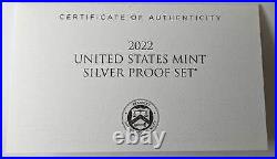 2022 SILVER PROOF SET 10-pc