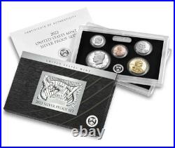 2022 Silver Proof Set U. S Mint Original Government Packaging OGP COA
