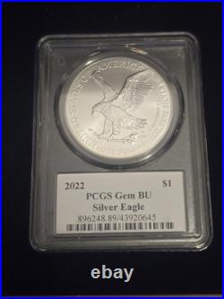 2022 The Signature Set Of New Design American Eagle Silver Dollars PCGS Gem