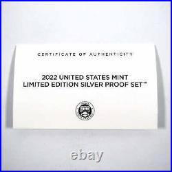 2022 U. S Mint Limited Edition Silver Proof Set OGP COA SKUCPC3757
