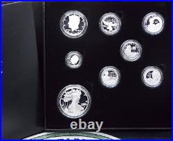 2022 U. S. Mint PROOF Limited EDITION Silver (8 Coin) Set Box & COA ECC&C, Inc