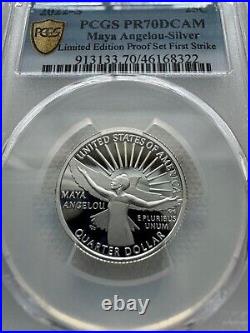 2022 US Mint Annual Limited Edition Silver Proof Set 2.5oz FREE SHIPPING PCGS 70