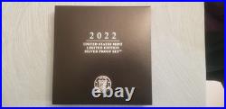2022 US Mint Limited Edition Silver Proof Set 8-piece S mint withOGP & COA