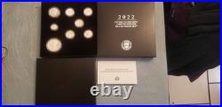2022 US Mint Limited Edition Silver Proof Set 8-piece S mint withOGP & COA