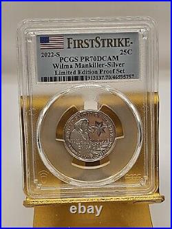 2022 US Mint Limited Edition Silver Proof Set First Strike PCGS Graded Mint