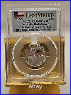 2022 US Mint Limited Edition Silver Proof Set First Strike PCGS Graded Mint