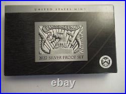 2022 US Mint Silver Proof Set 10 coins US Mint Packaging/COA Women Honorees Qtrs