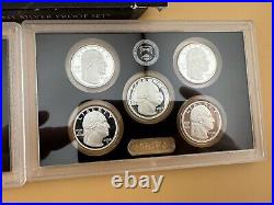 2022- US Mint Silver Proof Set with OGP and COA