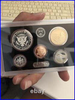 2022 United States Mint Silver Proof Coin Set With COA